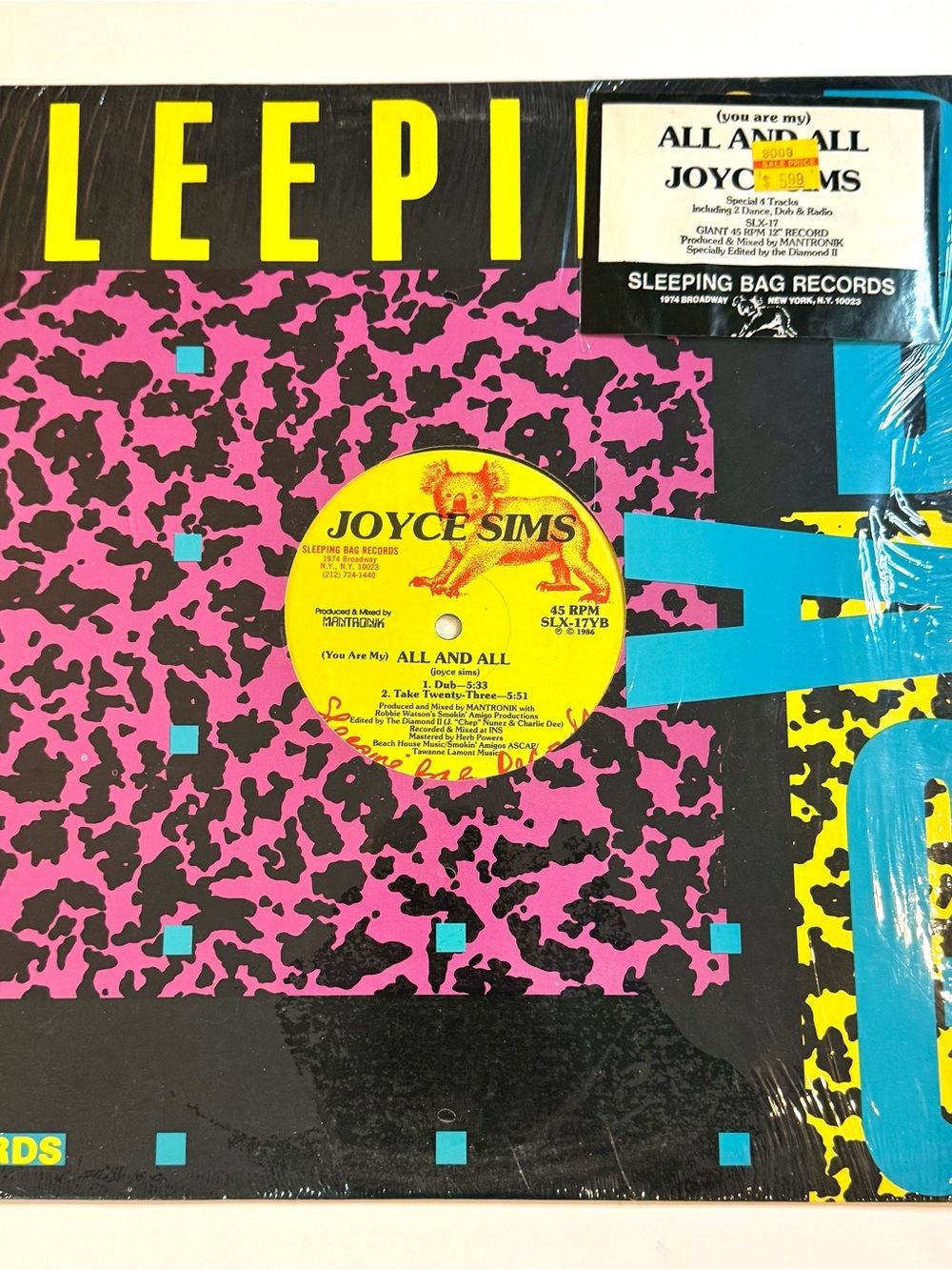 All And All by Joyce Sims Vinyl Record
